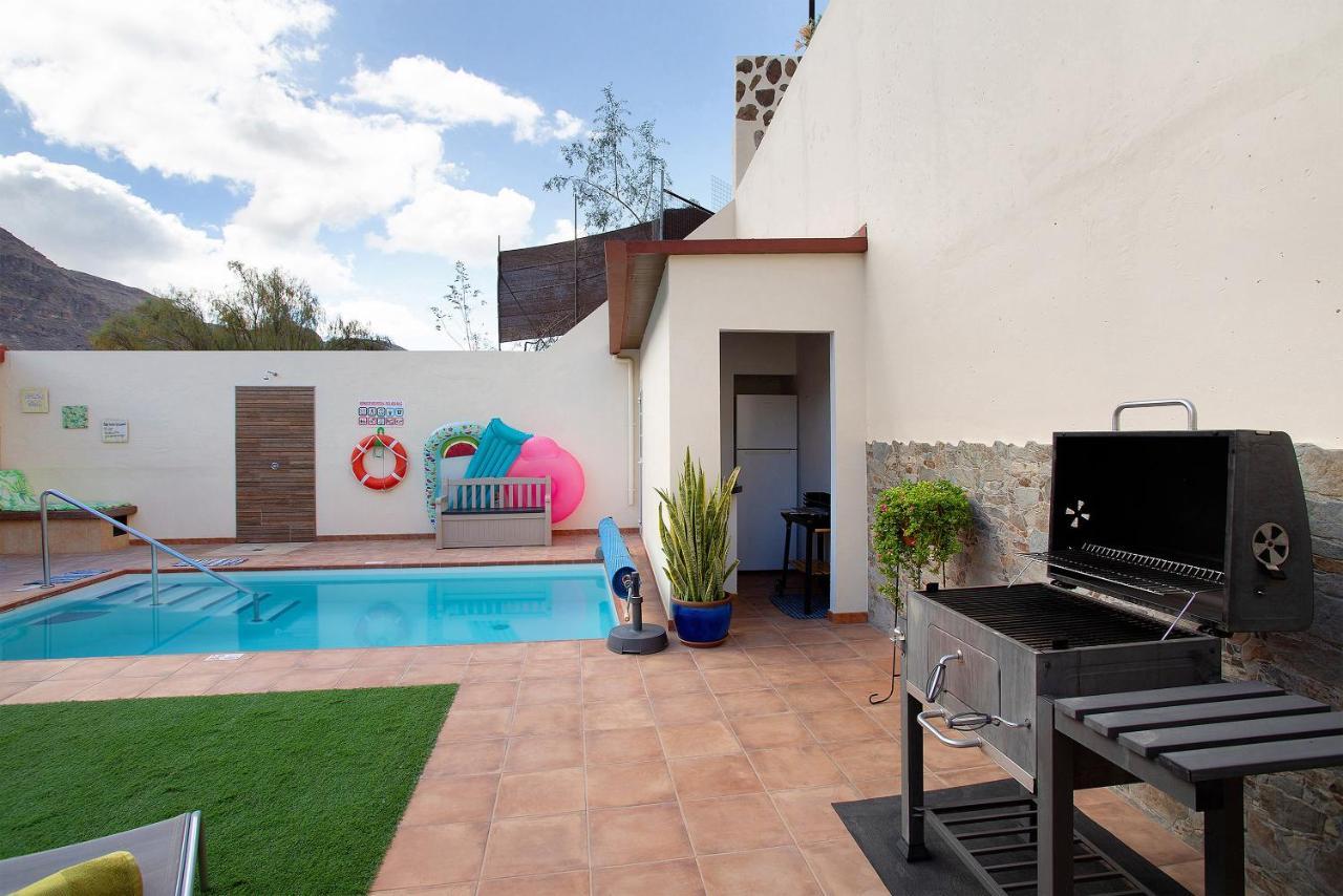 Villa La Casita Del Horno Vv Mogán Exterior foto